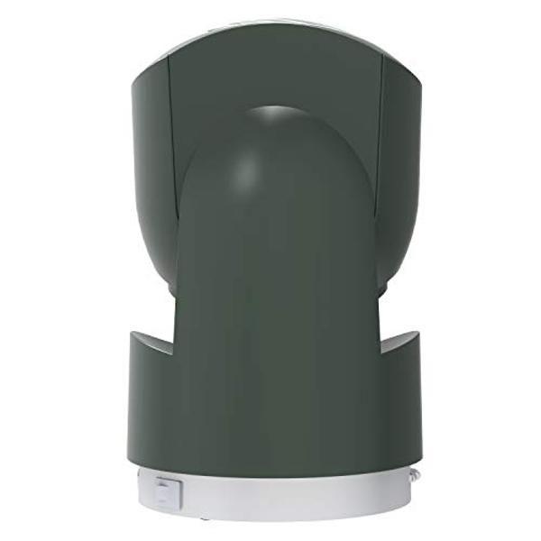 Vornado Flippi V10 Oscillating Compact Air Circulator Fan, Quiet Portable Fan for Office or Bedroom, Adjustable Head, 3 Speeds, Graphite Gray