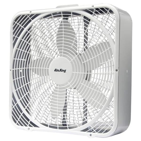 Air King 9723 20-Inch 3-Speed Box Fan , White