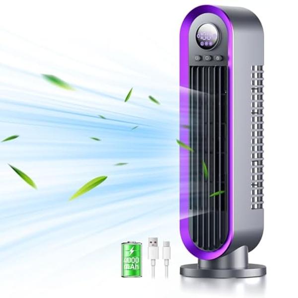 BLACK+DECKER Desk Fan for Home and Office, 12” Fan with 3 Speed Settings, Oscillating Portable Fan for Office Desk, Table Top and Kitchen Table with Adjustable Tilt, Black
