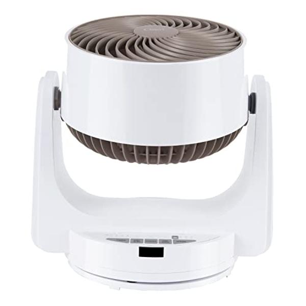 Ozeri Brezza III Dual Oscillating 10" High Velocity Desk Fan,White