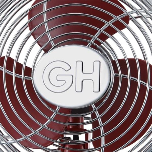 Good Housekeeping (92521) All-Metal USB-Powered 5" Oscillating Personal ...