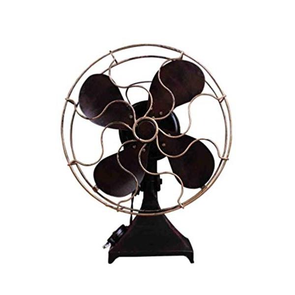 O2COOL Treva 10 Inch Portable Fan with LED Lights - Battery Powered 2-Speed Camping Fan for Outdoors, AC Adapter Port for Home, Office Desk - Energy Efficient Blade - Carry Handle 