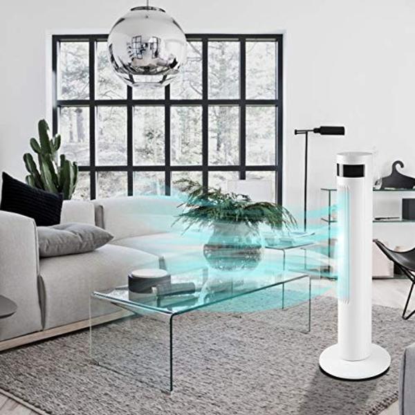 Honeywell HTF210B QuietSet Personal Table Fan, Black – Oscillating Personal Fan with Quiet Operation and 4 Levels of Power and Sound