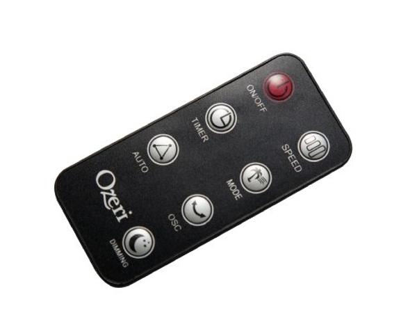 Ozeri 360 Oscillation, Micro-Blade Noise Reduction Technology Tower Fan, Black, Model:OZF5