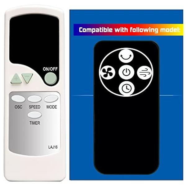 GENGQIANSI Replacement Remote Control for Cascade MK-TF0001 40" Tower Fan and Sunter 40" Tower Fan