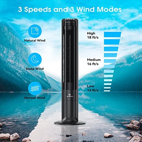 Vornado BXR Horizontal and Tower Fan, Multi-position and Multidirectional High Velocity Fan with Carry Handles, 20 Inch
