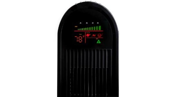 Ozeri 360 Oscillation, Micro-Blade Noise Reduction Technology Tower Fan, Black, Model:OZF5