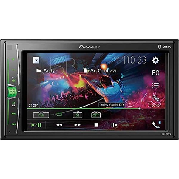 Pioneer DMH-220EX 6.2" Resistive Touchscreen, Bluetooth, Back-up Camera Ready - Digital Media Receiver