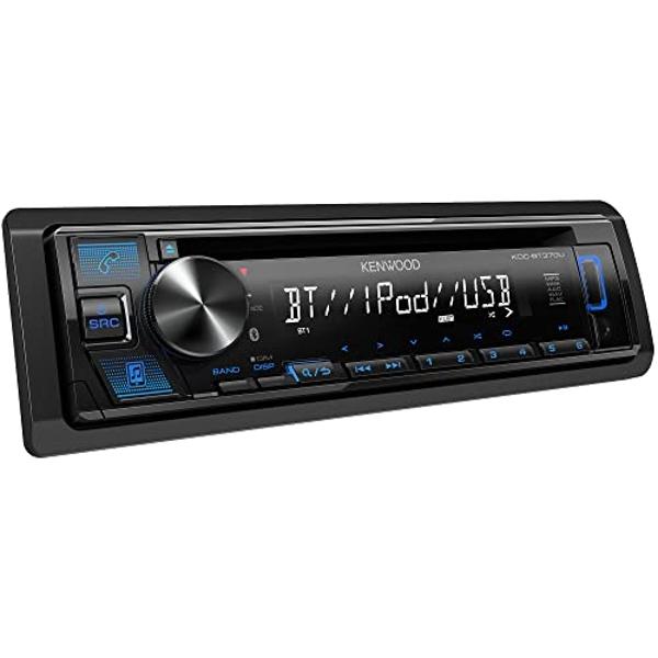 KENWOOD KDC-BT370U CD Car Stereo with Bluetooth, AM/FM Radio, Front High Power USB, Alexa Built in