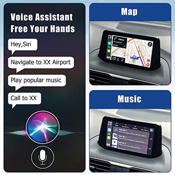 Bluetooth Audio Receiver FM Radio,MP3 Digital Player,LED 4-Digital Display,SD Card/USB Playback 3.5mm Audio Output(Black)