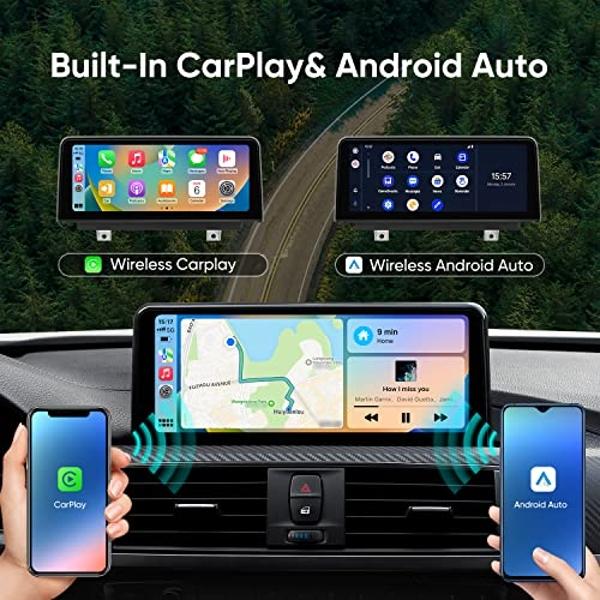 10.25" for BMW F30 CarPlay Screen Radio | Wireless Android Auto & MirrorLink | Linux System for BMW 3/4 Series (2013-2016) | NBT System Retains iDrive Controls