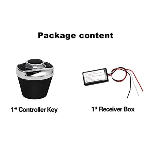 JOYING Controller Android Car Stereo, Universal Car Steering Wheel Control, 8 Intelligence Modes for Controlling Hands-Free Calling/Audio Volume, Steering Wheel Remote Control for 