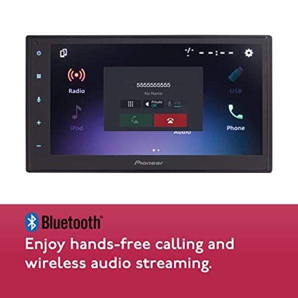 Pioneer DMH-W2770NEX 6.8" Compatible with SiriusXM-Ready, Amazon Alexa, Pioneer Vozsis App, Android Auto, Apple CarPlay, Bluetooth – Multimedia Digital Media Receiver (Renewed)