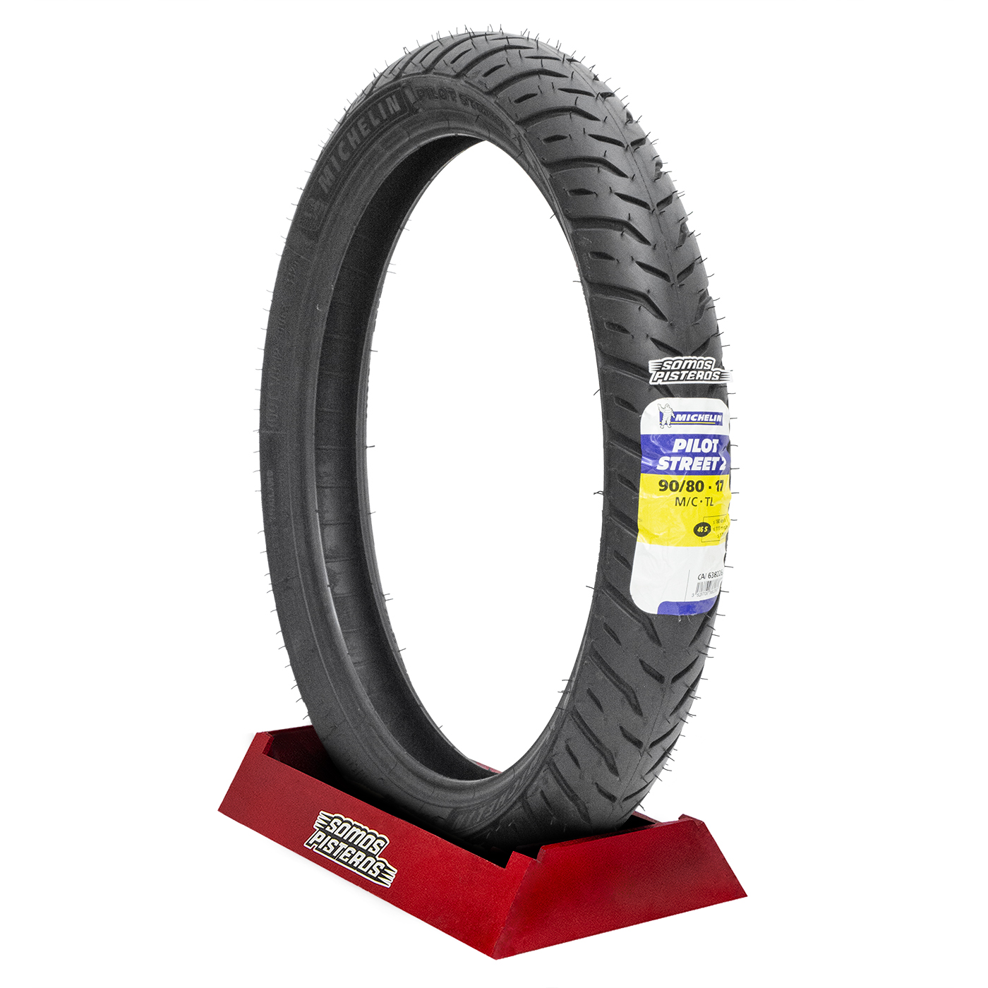 Llanta Michelin 90/80 17 46S Pilot Street 2 R15 GSXR 150 RT2