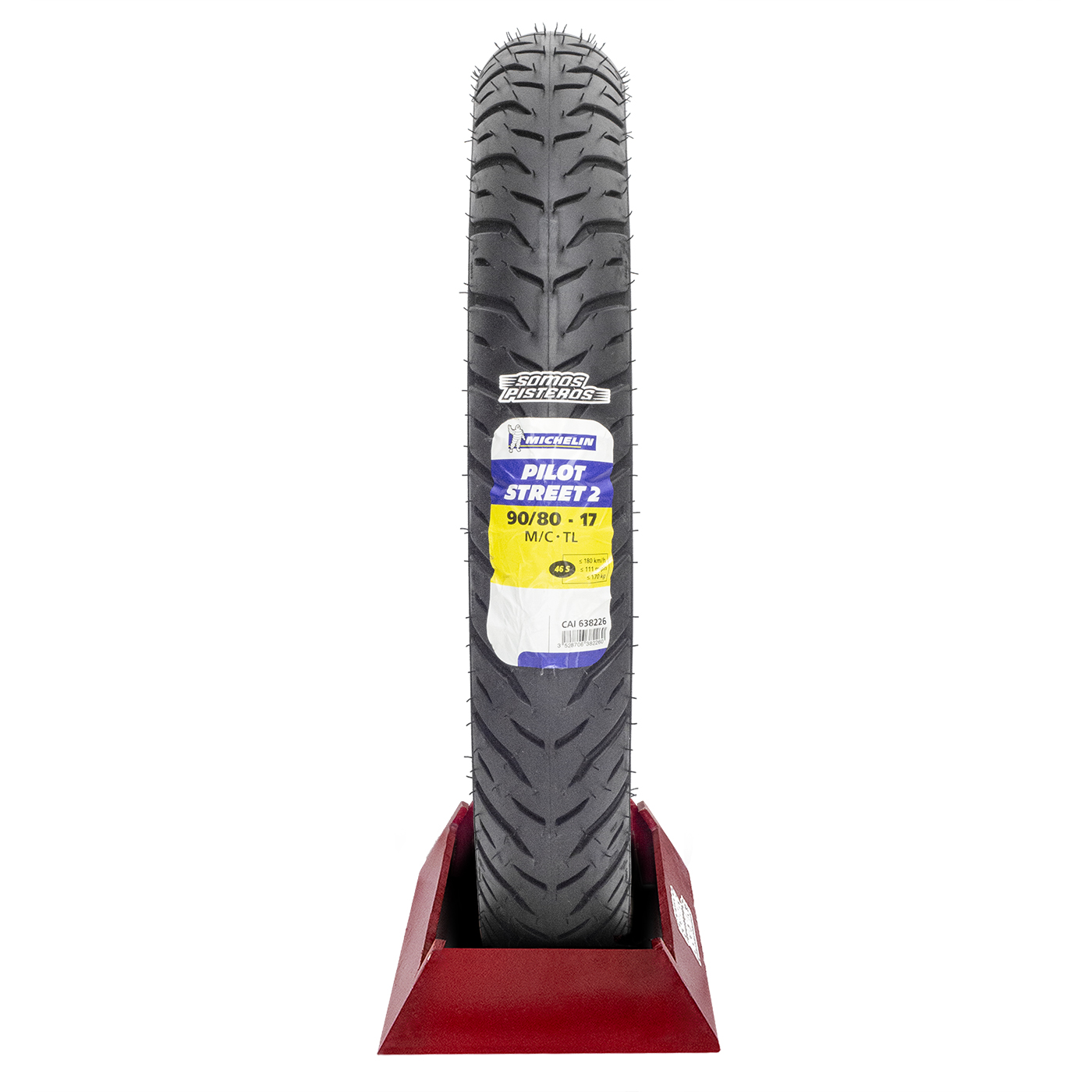 Llanta Michelin 90/80 17 46S Pilot Street 2 R15 GSXR 150 RT2