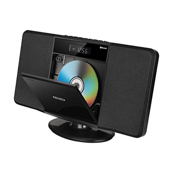 JENSEN JBS-300 Wall Mountable Bluetooth Music System with MP3 CD Player/Digital AM/FM Stereo Reveiver and Remote Control