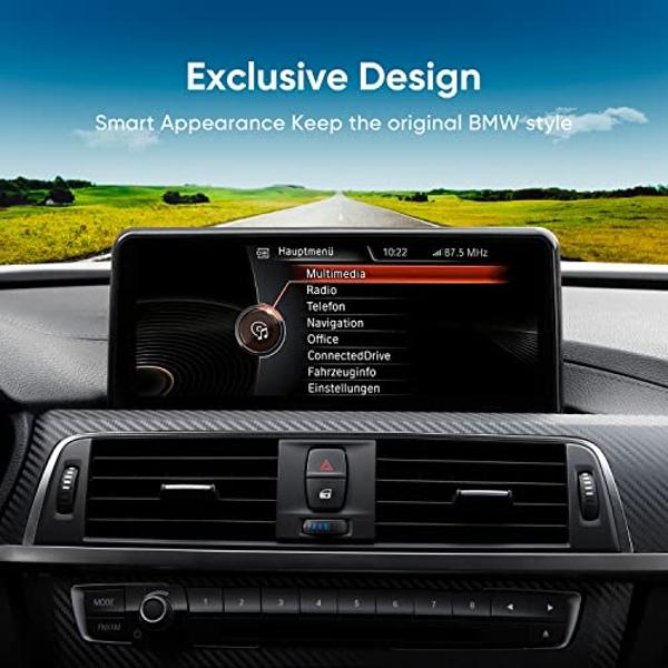10.25" for BMW F30 CarPlay Screen Radio | Wireless Android Auto & MirrorLink | Linux System for BMW 3/4 Series (2013-2016) | NBT System Retains iDrive Controls