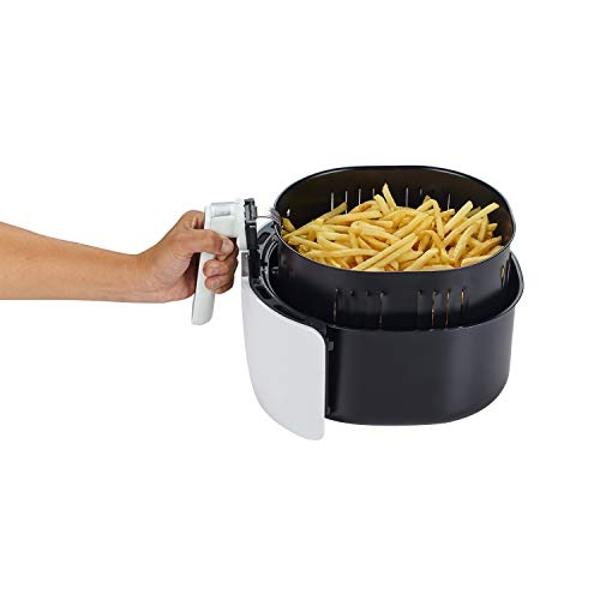 Kitchen Elite® Air Fryer Oven Stainless Steel, XL 8.5QT Large Airfryer with View Window, 10 one-touch Functions, Precise Temp Control, 90% Less Oil, Rapid Heating, Roast, Dehydrate