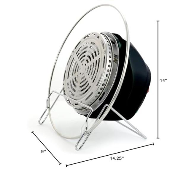The Multipurpose Halogen Oven Air fryer in Black