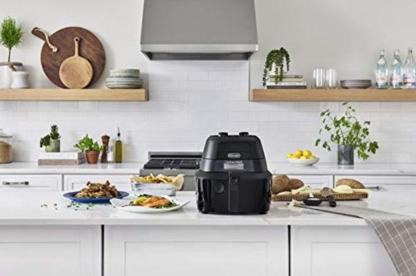 T-fal Easy Fry XXL Air Fryer & Grill Combo with One-Touch Screen, 8 Preset Programs, 5.9 quarts, Black & Stainless Steel