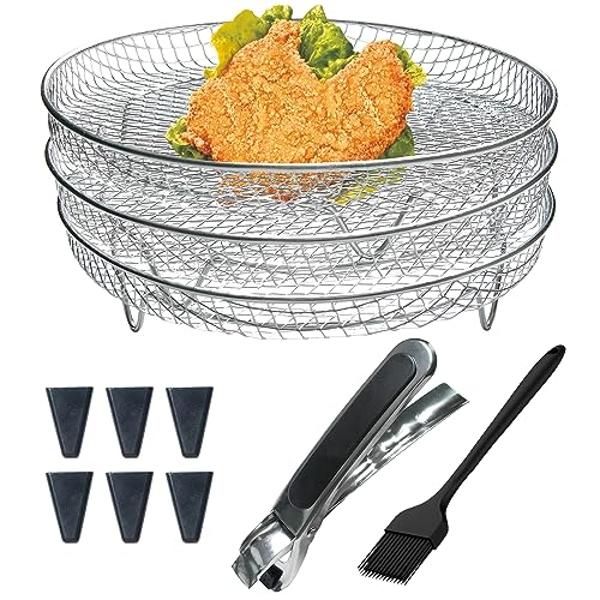 COMMERCIAL CHEF Air Fryer Multi-Oven, 17-QT Multifunctional & Multi Level Air Fryer with Bake, Broil, Roast, Warm & Toast for Rotisserie Chicken, Pizza & More, 1500 Watt Air Fryer 