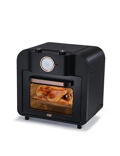 COMMERCIAL CHEF Air Fryer Multi-Oven, 17-QT Multifunctional & Multi Level Air Fryer with Bake, Broil, Roast, Warm & Toast for Rotisserie Chicken, Pizza & More, 1500 Watt Air Fryer 