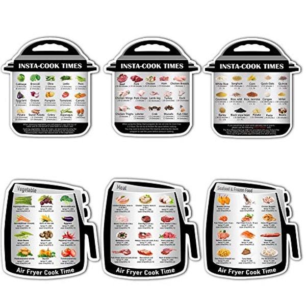 Kitchen Conversion Chart Cooking-Time Magnet - Air Fryer Magnetic Cheat ...
