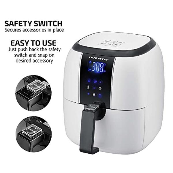 Presto 03422 Digital AirDaddy 4.2-Quart Electric Air Fryer, 4.2qt, Black