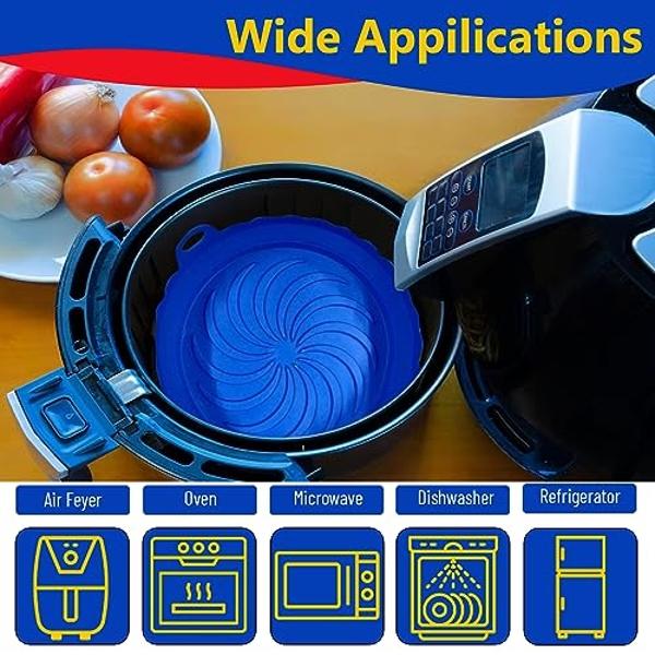 Willz Digital Air Fryer with 6 Pre-Set Cooking Programs & Precise Temperature Control, Non-Stick Basket and Dishwasher-Safe, 60 Minutes Timer, 3.5 Qt, Black