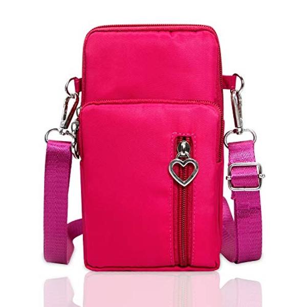 Cross Body Moble Phone Pouch Shoulder Bag Con Wallet Purse Handbag