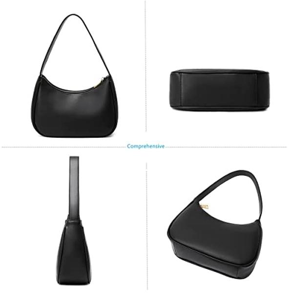Large Travel Backpack for Women Waterproof Back Pack Black Shoulder Bag Fashion Backpack Purse Anti-Theft Daypack for College Work