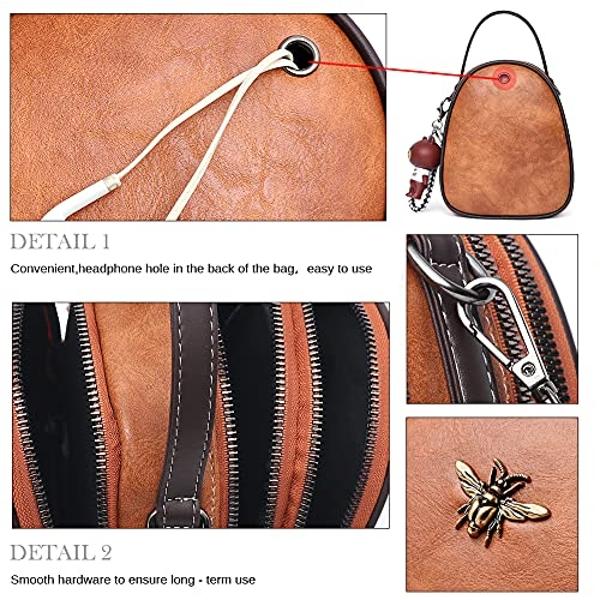 Marvel Spiderman Backpack for Men, Women, Unisex | Cute PU Leather 10" Spider-Man Mini Backpack Purse Shoulder Purse | Spiderman Bag and Spiderman Accessories