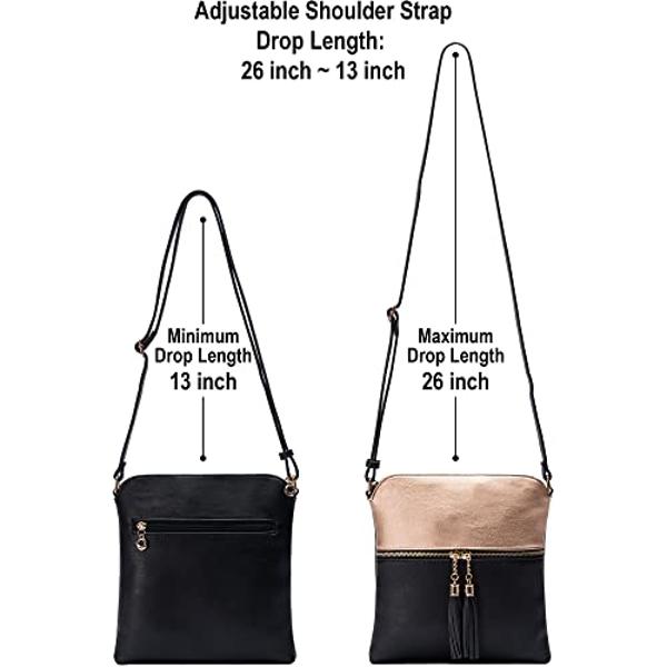 WJCD Women Clear Purse Acrylic Box Clutch Handbag, Small Transparent Crossbody Evening Bag Stadium Approved Gold Chain Strap (Clear black)