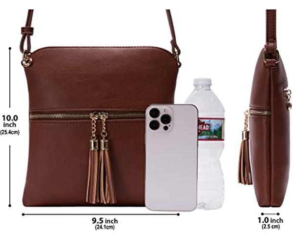 SNUG STAR Canvas Handbag Multi-Color Striped Lattice Cross Body Shoulder Purse Bag Tote-Handbag for Women