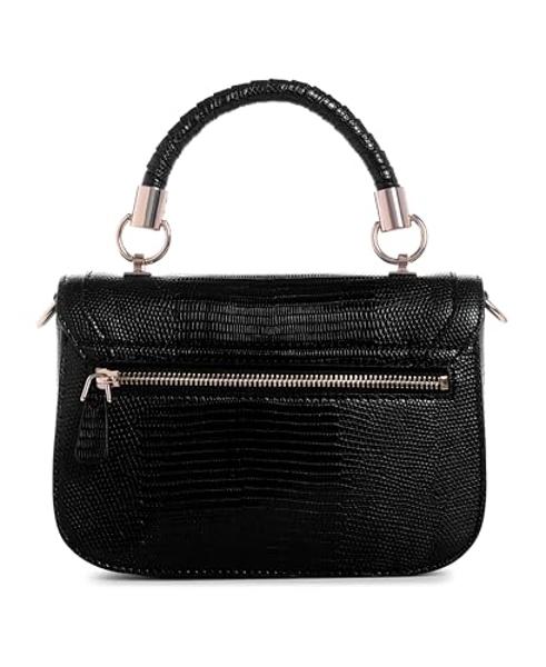 GUESS Orlina Top Handle Flap, Black