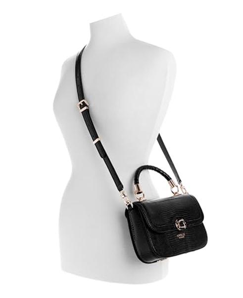 GUESS Orlina Top Handle Flap, Black