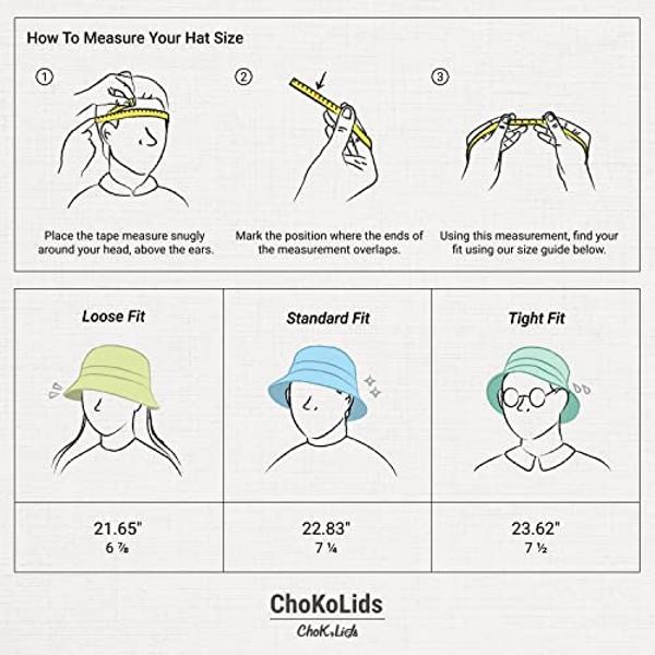 Hot Summer Bucket Hat - Trendy Cotton Sun Hat for Beach, Golf, Fishing - Fun Outdoor Vacation Boonie for Men and Women (French Rose)