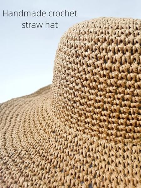 Hot Summer Bucket Hat - Trendy Cotton Sun Hat for Beach, Golf, Fishing - Fun Outdoor Vacation Boonie for Men and Women (Denim Black)