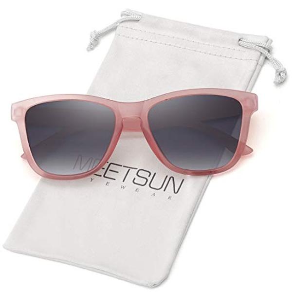 BUTABY Rectangle Sunglasses for Women Retro Driving Glasses 90’s Vintage Fashion Narrow Square Frame UV400 Protection Purple