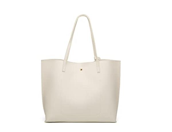Amazon Essentials Women's Soft Tote Bag, Tan, One Size