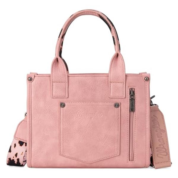 × Wrangler Tote Handbag for Women Top Handle with Detachable Crossbody Strap WG133-8120SPK