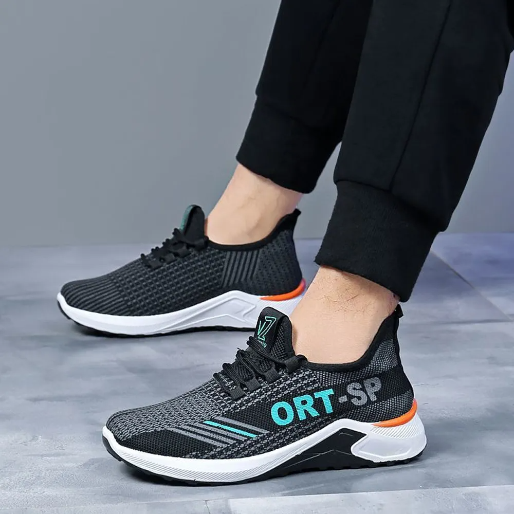 Zapatillas De Tenis Antideslizantes Para Hombre Moda Deportiva Suela Gruesa Resistente Al Desgaste TALLA 28