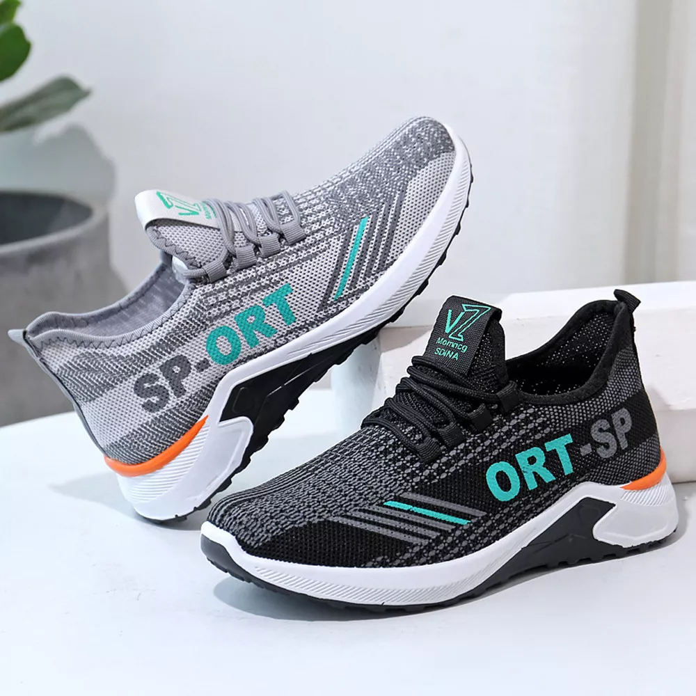 Zapatillas De Tenis Antideslizantes Para Hombre Moda Deportiva Suela Gruesa Resistente Al Desgaste TALLA 28