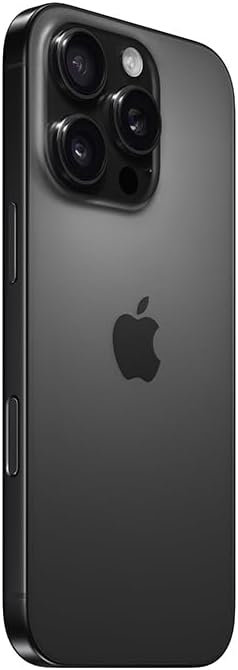 iPhone 16 Pro 128GB Titanium Negro Nuevo E SIM + Audífonos Airpods 4 de regalo con calidad premium