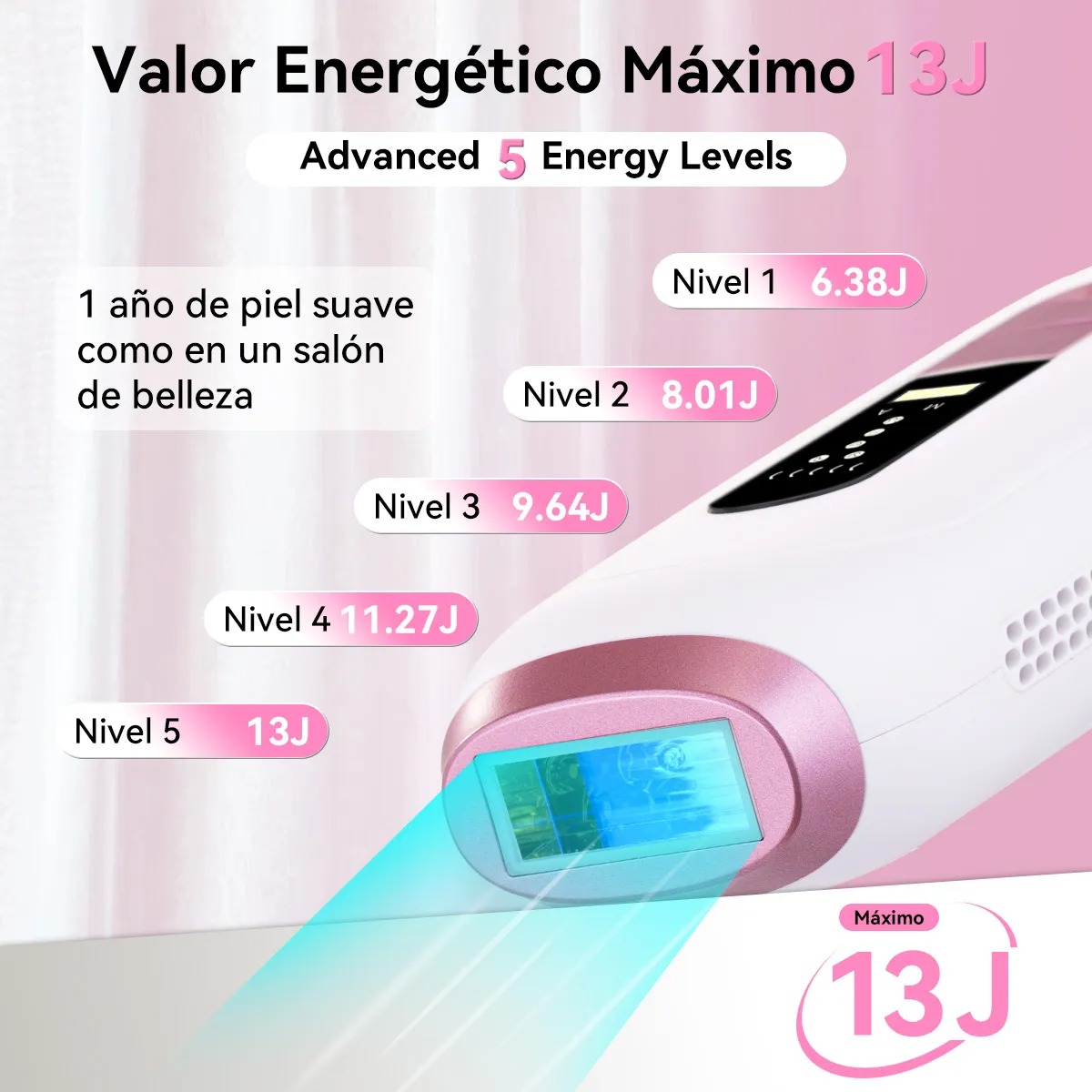 Superflash Láser Depiladora Ipl Pulsada Permanente Para Cuerpo Y