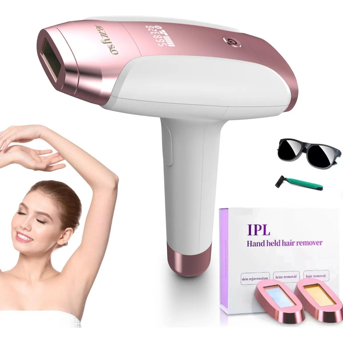 Depiladora Láser Depiladora Ipl Depilador Laser Permanente De Luz Pulsada Ipl
