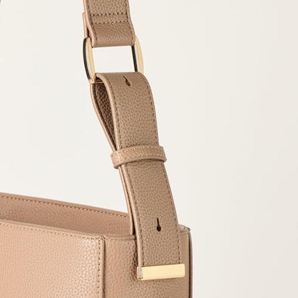 The Drop Women's Alex Bucket Tote, Light Beige, One Size