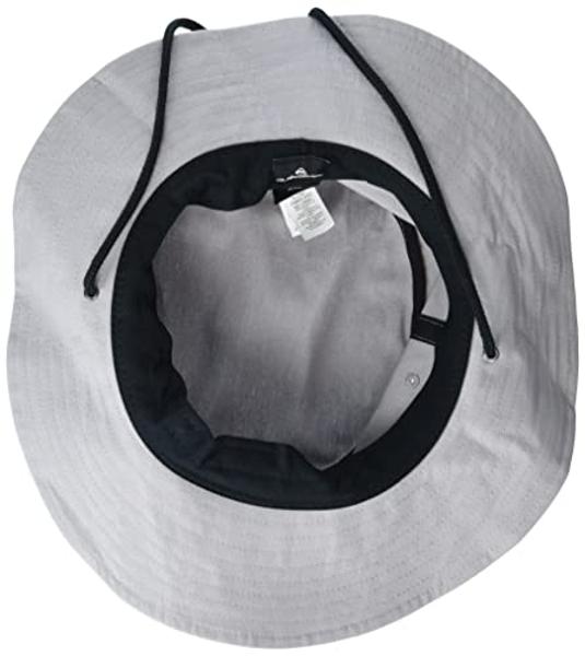 Quiksilver mens Bushmaster Sun Protection Floppy Visor Bucket Hat, Steeple Grey, Large-X-Large US