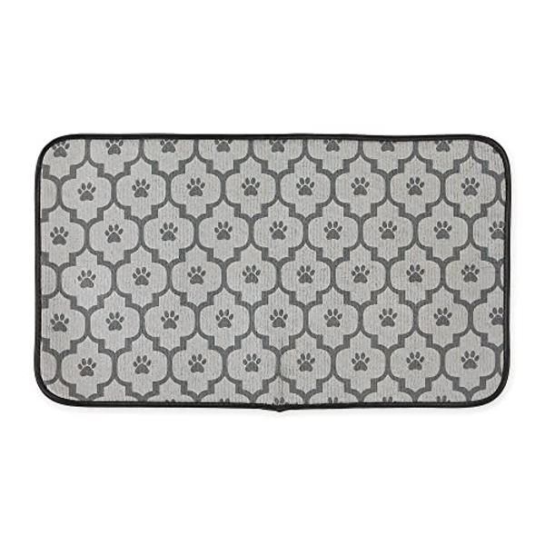 VANKEAN Reversible Cool and Warm Dog Bed Mat for Crates - Stylish Pad With Waterproof Inner Linings and Removable Machine Washable Cover, Firm Support for Small to XX-Large Dogs, G