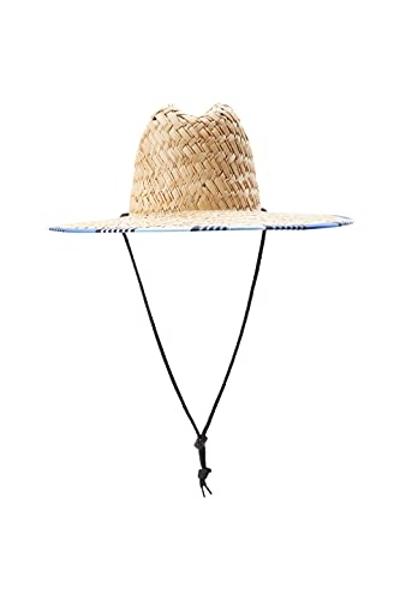 Quiksilver mens Outsider Lifeguard Beach Straw Sun Hat, Classic Blue, Large-X-Large US